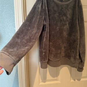 Faded Glory Charcoal Women's Crew Neck Sweater